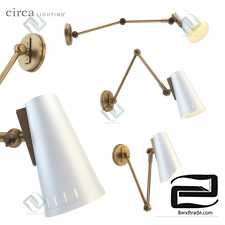 Sconce Antonio Adjustable Two Arm Wall Lamp