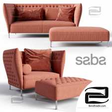 Sofa Sofa Saba Italia Quilt