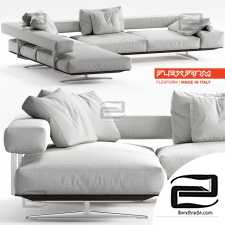 Sofa Sofa Flexform Wing 4