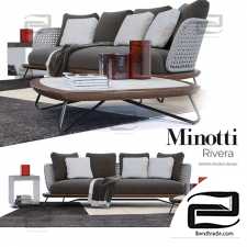 Sofa Sofa Minotti Rivera