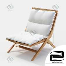 Agmshaig Unopiu Synthesis folding deckchair