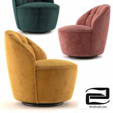 Armchair Margot Swivel Accent Chair