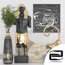 Decorative set Decor set Pharaoh