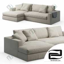 Sofa Sofa Louis plus Meridiani