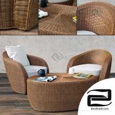 Armchair Bolero Lounge Chair