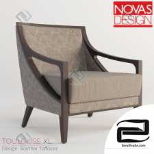 Armchair Armchair TOULOUSE XL NOVAS DESIGN