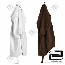 Bathroom on hook Robe on hook