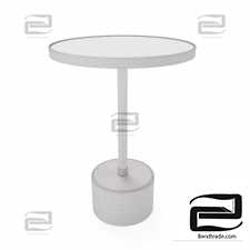 Loft Concept Single-Legged Table round