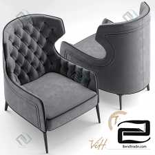 Armchair Vittoria Frigerio PIOLA BERGERE