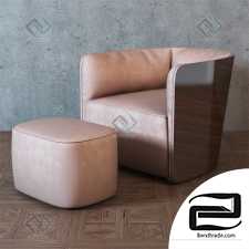 Armchair Flou SOFTWING Chair