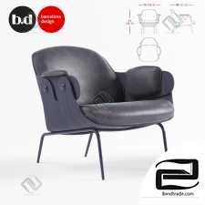 Armchair BD Barcelona Design LOW LOUNGER