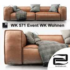 Sofa Sofa WK 571 Event WK Wohnen