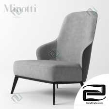 Minotti Armchair Leslie