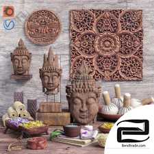 Decorative set Decor set for spa and bathroom