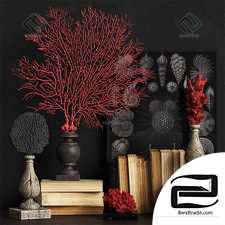 Decorative set Decor Coral set 04