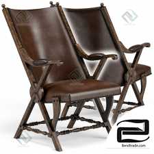 Armchair Armchair Observatory Hill Vintage Leather Accent Chair