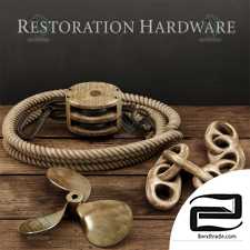 Decorative set Decor set of Restoration Hardware