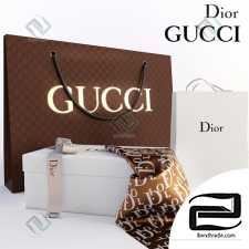 Decorative set Decor set Dior gucci