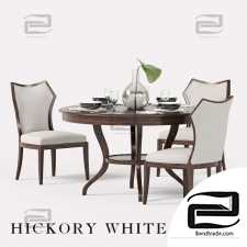 Table and chair Table and chair Hickory White Halsey