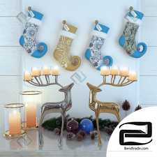 Decorative set New Year Decor set 07