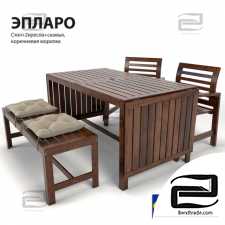 Table and chair IKEA EPLARO