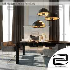 Table and chair RH Modern Dining Furniture