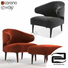 Armchair Minotti Aston