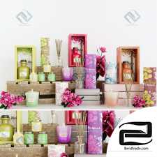 Decorative set Decor set collection of home fragrances