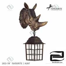 Sconce Favorite 2033-1W Hunt Wall Lamp