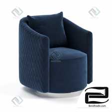 Armchair 48MY-2573 DBL Garda Decor