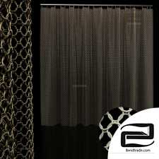 Metal chain curtain curtains