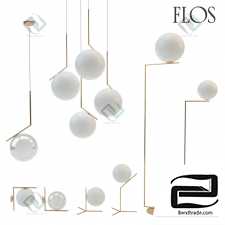 Flos IC Lights set chandelier Pendant light