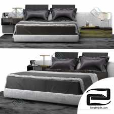 Bed Minotti YANG WIDE