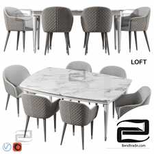 Table and chair Estetica Loft