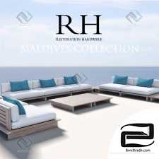 Sofa Sofa Restoration Hardware Maldives Collection