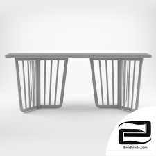 Dining table Garda Decor 3D Model id 6537