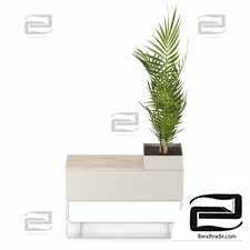 Plant box container large