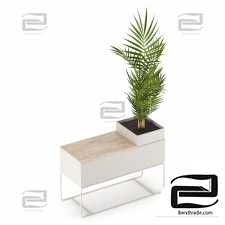 Plant box container large