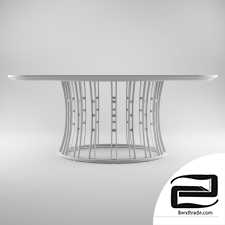 Dining table Garda Decor 3D Model id 6541