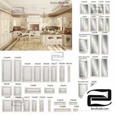 Kitchen furniture Athena Oro, facades