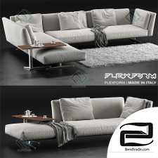 Sofa Sofa Flexform Evergreen 03
