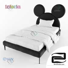 Children's bed Mickey