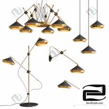 Hanging lamp Shear Light Collection