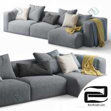 Corner Sofa Mags Soft by HAY