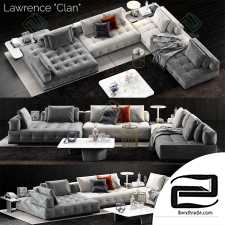 Sofa Sofa Minotti Lawrence Clan