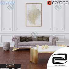 Sofa Sofa Zebrano Casa DIAMON