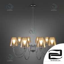 Hanging lamp metallux pendant lamp opera