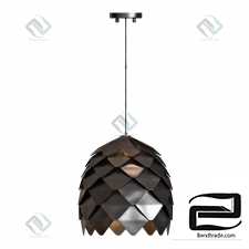 Hanging lamp Hanging lamp Crimea Pine Cone Black