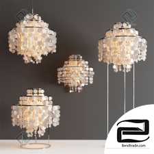 Hanging lamp Capiz Lamp Collection