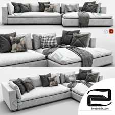 Sofa Sofa Minotti Hamilton Arrangement 42